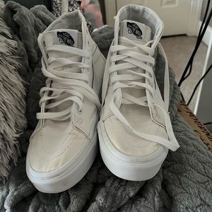 Vans high top shoes